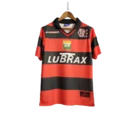 Camisa Retrô Flamengo I Home 1999/00 Masculina Vermelha e Preta