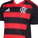 Camisa Flamengo I 25/26 s/n Torcedor Adidas Masculina - Preto